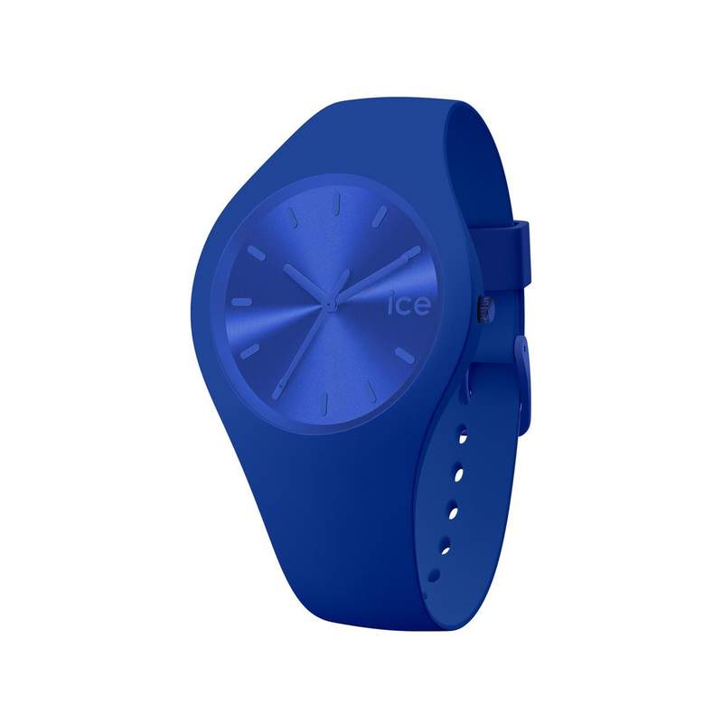 Montre Ice Watch femme medium silicone bleu - vue 1