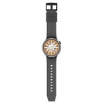 Montre Swatch mixte plastique noir - vue D1