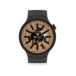 Montre Swatch mixte plastique noir - vue 1