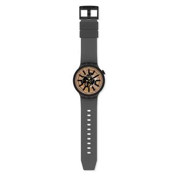 Swatch gemengd plastic horloge zwart