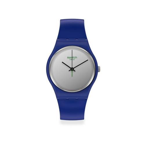 Montre Swatch mixte plastique bleu