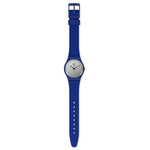 Montre Swatch mixte plastique bleu - vue D1