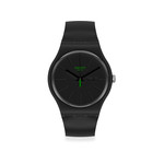 Montre Swatch mixte plastique noir - vue 1