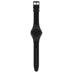 Montre Swatch mixte plastique noir - vue D1
