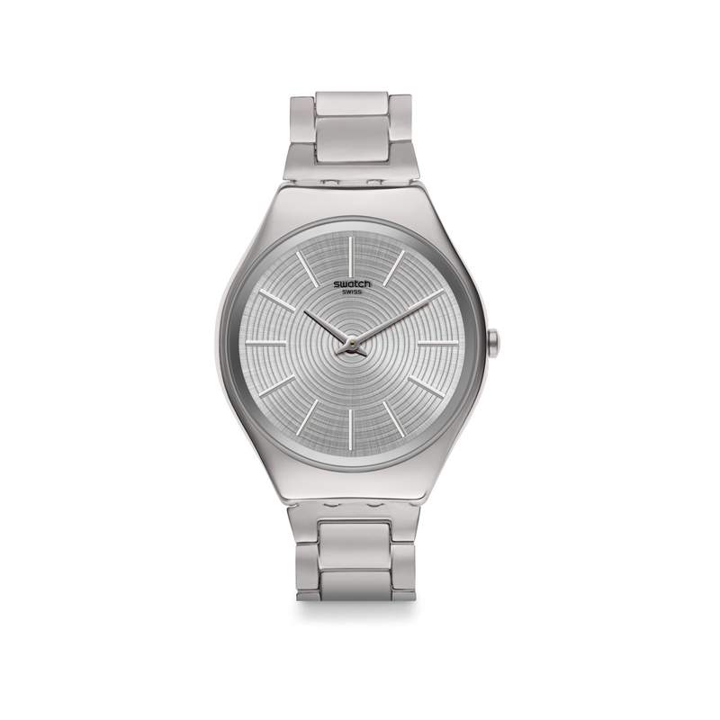 Montre Swatch mixte acier gris - vue 1