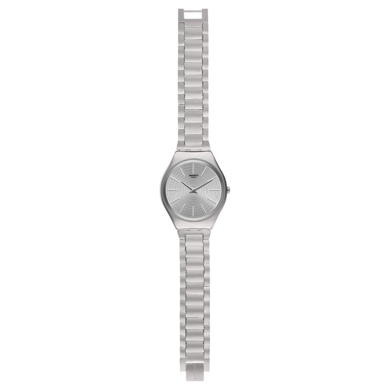 Montre Swatch mixte acier gris - vue D1