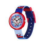 Montre Flik Flak enfant plastique textile bleu - vue 1
