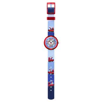 Montre Flik Flak enfant plastique textile bleu