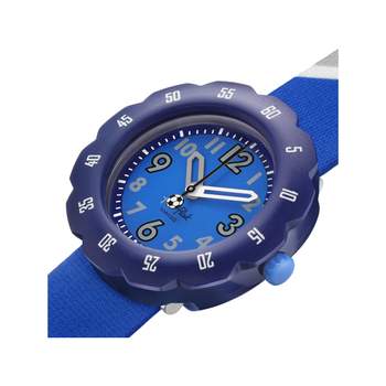 Montre Flik Flak enfant plastique textile bleu