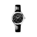 Montre Balmain femme acier cuir noir - vue 1