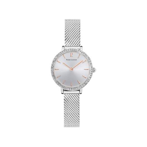 Pierre Lannier women's Milanese steel watch