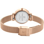Montre Pierre Lannier femme acier doré rose milanais - vue 3