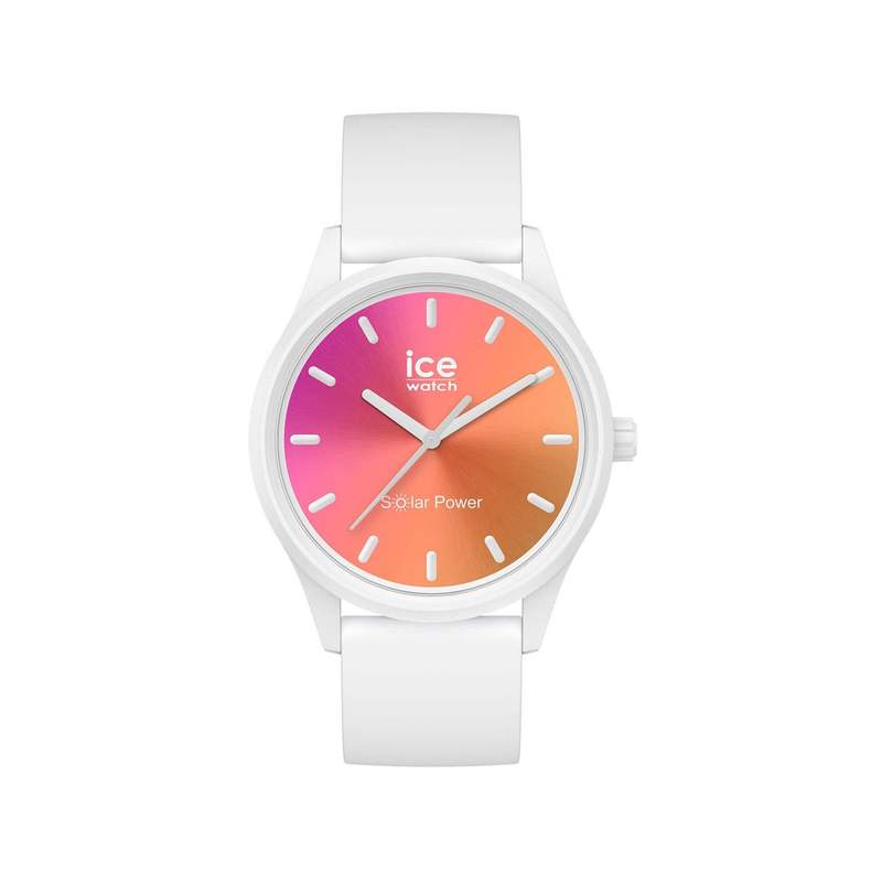 Montre Ice Watch femme taille small plastique blanc - vue 1