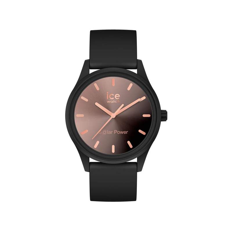 Montre Ice Watch femme taille small plastique noir - vue 1