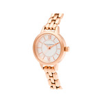 Montre Olivia Burton femme acier doré rose - vue 2