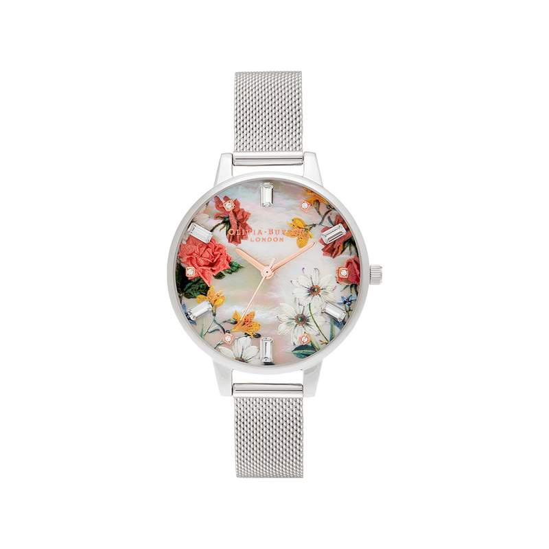 Montre Olivia Burton femme acier - vue 1