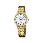 Montre Festina femme acier doré jaune - vue 1