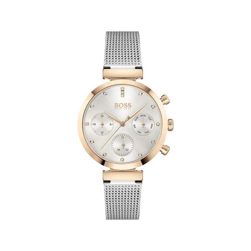 Montre Boss femme acier doré jaune