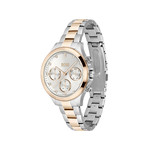 Montre Boss femme acier bicolore jaune - vue 2