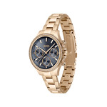 Montre Boss femme acier doré rose - vue 2