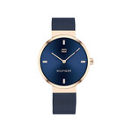 Montre Tommy Hilfiger femme acier bleu - vue 1