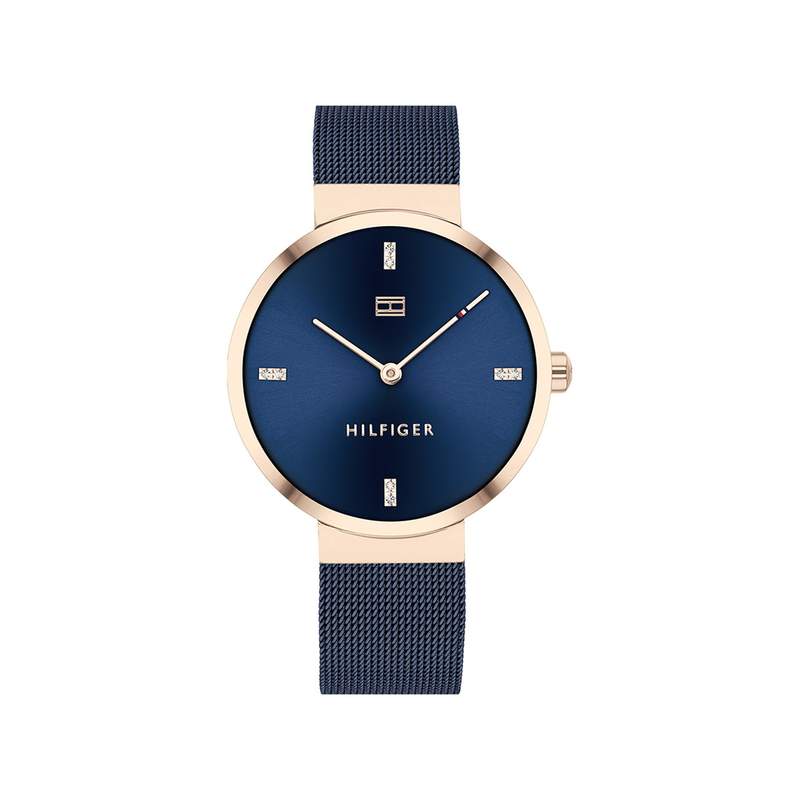 Montre Tommy Hilfiger femme acier bleu - vue 1