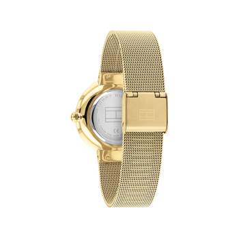 Tommy Hilfiger women's yellow gold steel watch