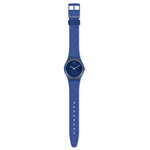 Montre Swatch femme plastique et silicone bleu - vue D1