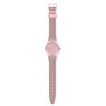 Montre Swatch femme plastique et silicone rose - vue D1