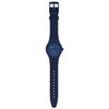 Montre Swatch mixte plastique et silicone bleu biosourcé - vue VD1