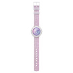 Montre Flik Flak enfant silicone blanc - vue D1