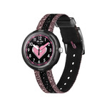Montre Flik Flak enfant tissu noir - vue 1