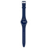 Montre Swatch mixte silicone bleu - vue VD1