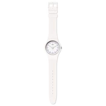 Swatch gemengd silicone horloge wit