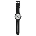 Montre Swatch enfant plastique et silicone noir - vue D1