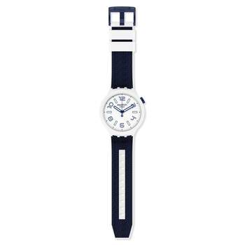 Montre Swatch enfant plastique et silicone blanc