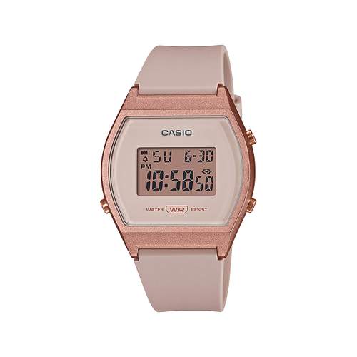 Montre Casio femme résine rose