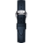 Montre Tissot femme acier cuir bleu - vue D2