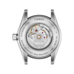 Montre Tissot femme acier cuir blanc - vue 3