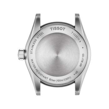 Montre Tissot femme acier cuir blance