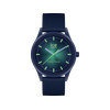Montre Ice Watch medium mixte solaire plastique silicone bleu - vue V1
