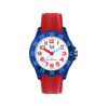 Montre Ice Watch extra small enfant plastique bleu silicone rouge - vue V1