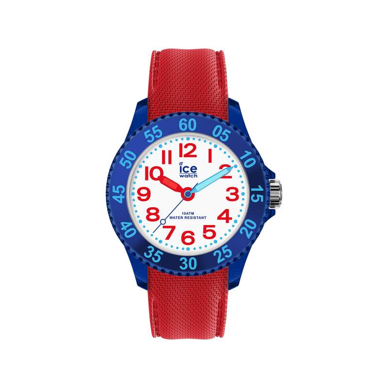 Montre Ice Watch extra small enfant plastique bleu silicone rouge - vue 1