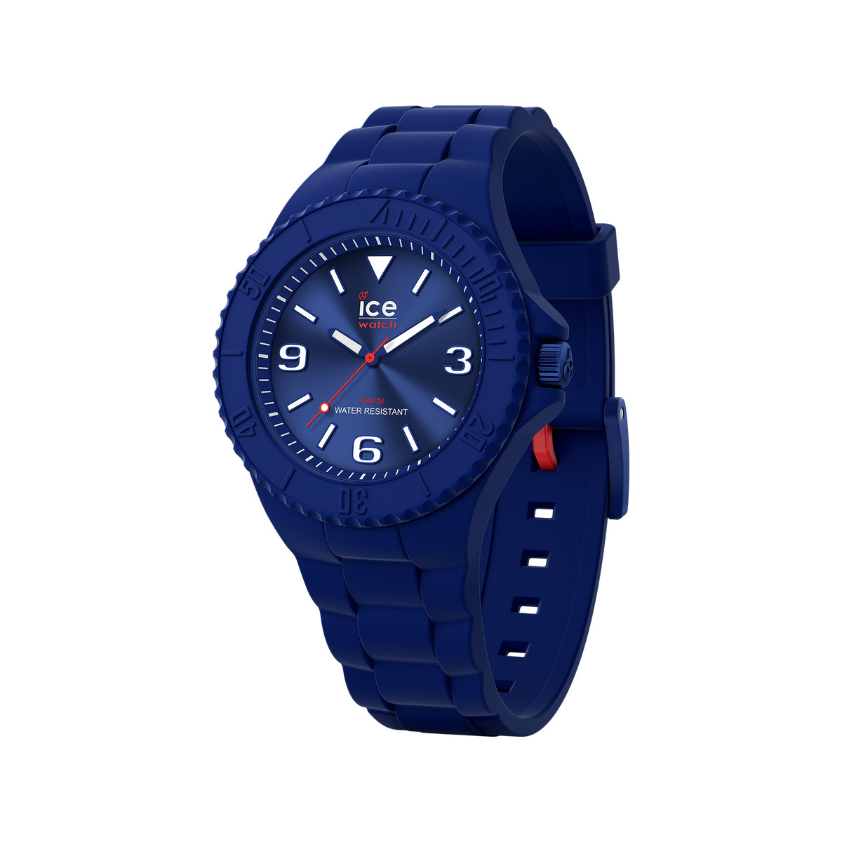Montre Ice Watch medium mixte plastique silicone bleu - vue 4