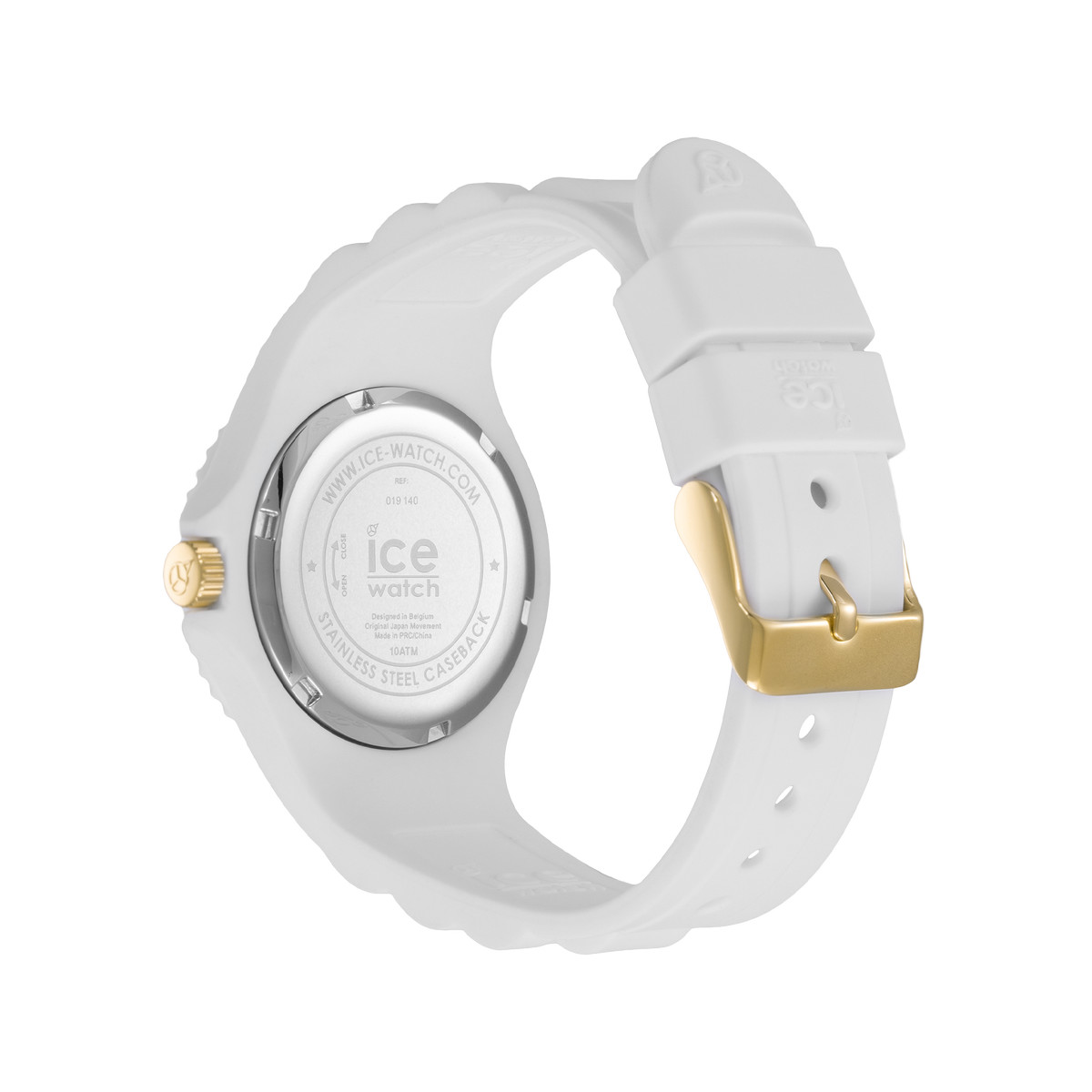 Montre Ice Watch small femme plastique silicone blanc - vue 3