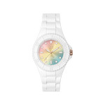 Montre Ice Watch small femme plastique silicone blanc - vue 1