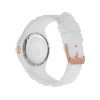Montre Ice Watch small femme plastique silicone blanc - vue V3