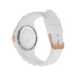 Montre Ice Watch small femme plastique silicone blanc - vue 3