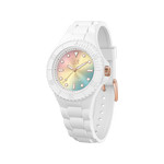 Montre Ice Watch small femme plastique silicone blanc - vue 4