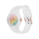 Montre Ice Watch small femme plastique silicone blanc - vue 5